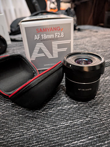 SAMYANG AF 18mm f2.8 objektiiv SONY (1 foto / 3)
