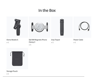 DJI OSMO MOBILE 6 GIMBAL (4 foto / 6)
