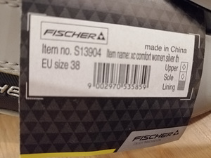 Suusasaapad Fischer, uued, s. 38 (5 foto / 6)