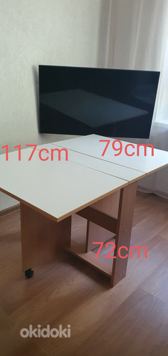 Kokkupandav laud 117×79×72 (foto #1)