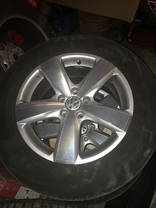 VW Tiguan veljed + suverehvid (6 foto / 6)