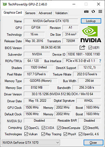 INNO3D GeForce GTX 1070 / 8GB (5 foto / 5)