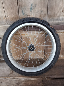 2 x velg ja rehv 2,50/85-16 Mopeed, Käru (4 foto / 9)