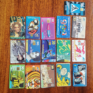 16x vanad telefonikaardid (1 foto / 8)