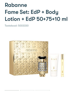 Rabanne Fame Set: EdP + Body Lotion + EdP 50+75+10 ml (1 foto / 1)