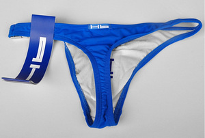 Meeste ujumispüksid, sinised, suurus S-.-., (72 - 79 cm) (2 foto / 3)