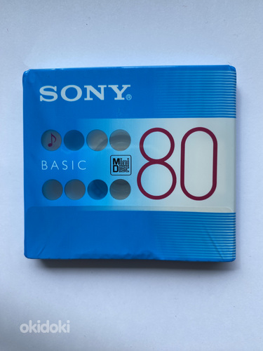 MiniDisk Sony MD80 5 tk. /10 tk