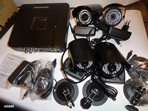 Videoregistraator + valvekaamerad (2 foto / 6)