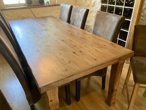 Обеденный стол + 9 стульев (2 фото из 4)