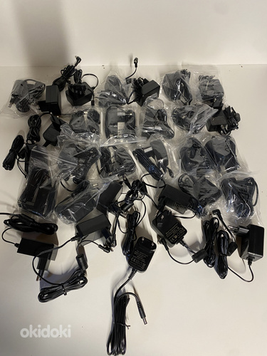 НОВЫЕ Адаптеры питания 1A и 0.5A 12V Очень качественные 30шт