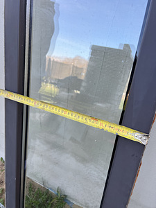 Aken tume Hele 43x198. Aken on tumehall. (3 foto / 8)