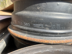 Plekkveljed 5*6,5 r16 ford Mondeo, Focus (3 foto / 3)