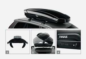 Багажник на крышу Thule/ katuseboks / suusaboks (8 фото из 9)
