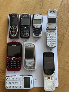 Müün isiklikust kollektsioonist telefone, peaaegu kõik tööta (2 foto / 5)