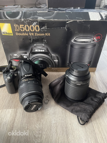 Nikon d5000 + комплект 55 – 200мм (фото #1)