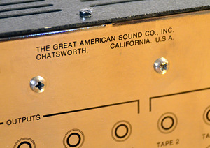 GAS (Great American Sound) Thaedra. Preamplifier (4 foto / 8)