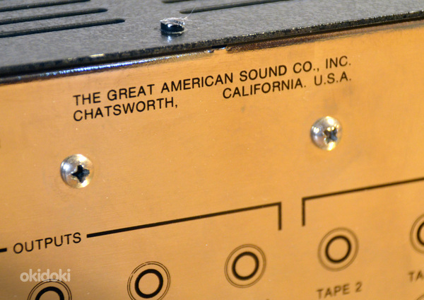 GAS (Great American Sound) Thaedra. Предусилитель (фото #4)