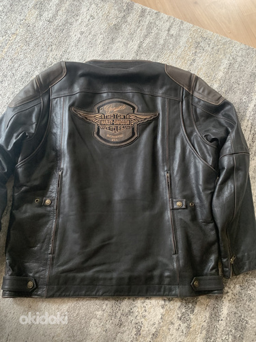 Куртка кожаная Harley Davidson ( оригинал) , р.2XL (фото #8)