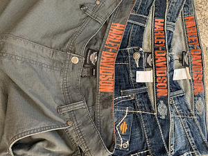 Harley Davidson teksad suurused 36/32, 38/32 (5 foto / 5)