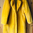 Новое светлое желтое пальто размера L (фото #2)