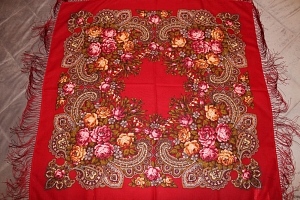 Pavloposadski rätik 89x89 cm (2 foto / 3)