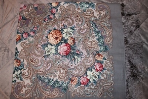 Pavloposadski rätik 125x125 cm (2 foto / 3)