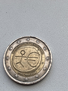 2 евро Bundesrepublik Deutschland (Y) (1 фото из 1)