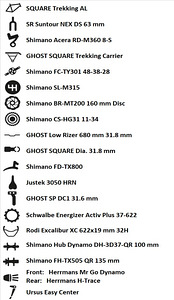 Uus linnaratas Ghost Square Trekking Base suurus M (4 foto / 4)