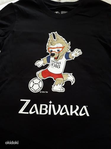 Новая футболка чемпионата мира по футболу 2018 в России, S/M (фото #2)