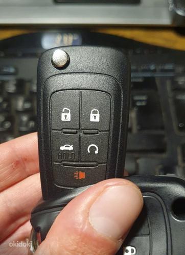 Opel automaatkäivitusega võti, vajadusel seadistamine (foto #1)