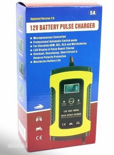 Автомобильное зарядное устройство FOXSUR 12V Aku Battery Pulse Charger Repair (фото #2)