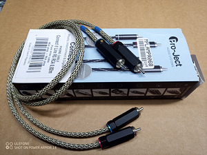 Kaabel Pro-Ject Connect it SI RCA-RCA 82cm  			