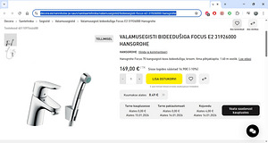 HANSGROHE BEDEE UUS SEGISTI ! (3 foto / 4)