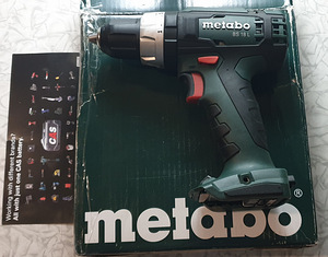 Akutrell BS 18 LT BL / 2x4,0 Ah LiHD Metabo täis komplekt ! (1 foto / 4)