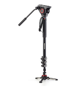 Manfrotto üksjalg MVMXPRO500 + videopea MVH500AH (1 foto / 2)