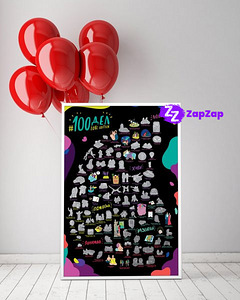 Скретч-постер 100дел LOVE edition (4 фото из 4)