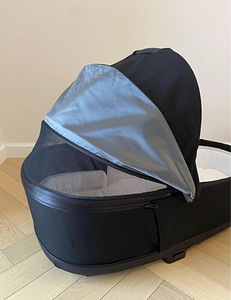 Cybex Priam V4 Lux vankrikorv Sepia Black + Vihmakile (6 foto / 9)