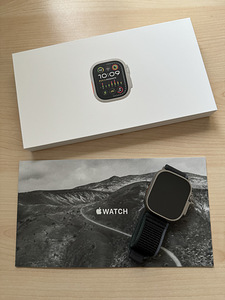 Apple Watch Ultra 2 49mm Titanium Blue/Black TL M/L
