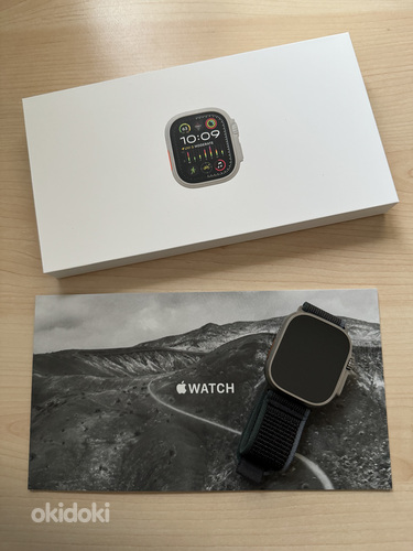 Apple Watch Ultra 2 49mm Titanium Blue/Black TL M/L (foto #1)