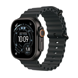 Apple Watch Ultra 3 49mm Black Ti Black Ocean Band (2 foto / 2)