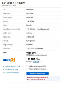 Fiat 500X Cross 1.4 103kW (15 foto / 15)