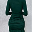 Зеленоватое платье; XS; новое (фото #3)