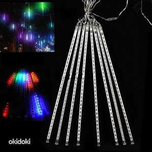 4 eri värvilised LED torud, pikkus 50sm (1 foto / 3)