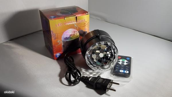 3W LED RGB мини диско шар (фото #1)