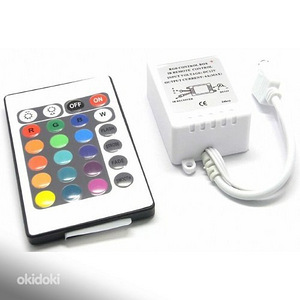 Led kontroller 3528 ja 5050 ribadele (puldiga) (2 foto / 3)