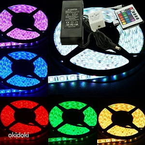 5M RGB 3528 LED riba (IP65) (2 foto / 3)