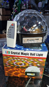 LED RGB diskokera 6eri värviga