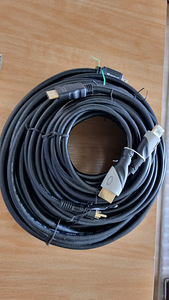 HDMI-1m, 2m, 10m, Subwooferi kaabel 10m, 1 optiline kaabel (1 foto / 2)