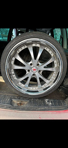 5x130(Q7/Touareg)valuveljed 22 tolli koos rehvidega . (4 foto / 6)