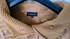 PATRIZIA PEPE nahkjope S/M s.42 (2 foto / 8)